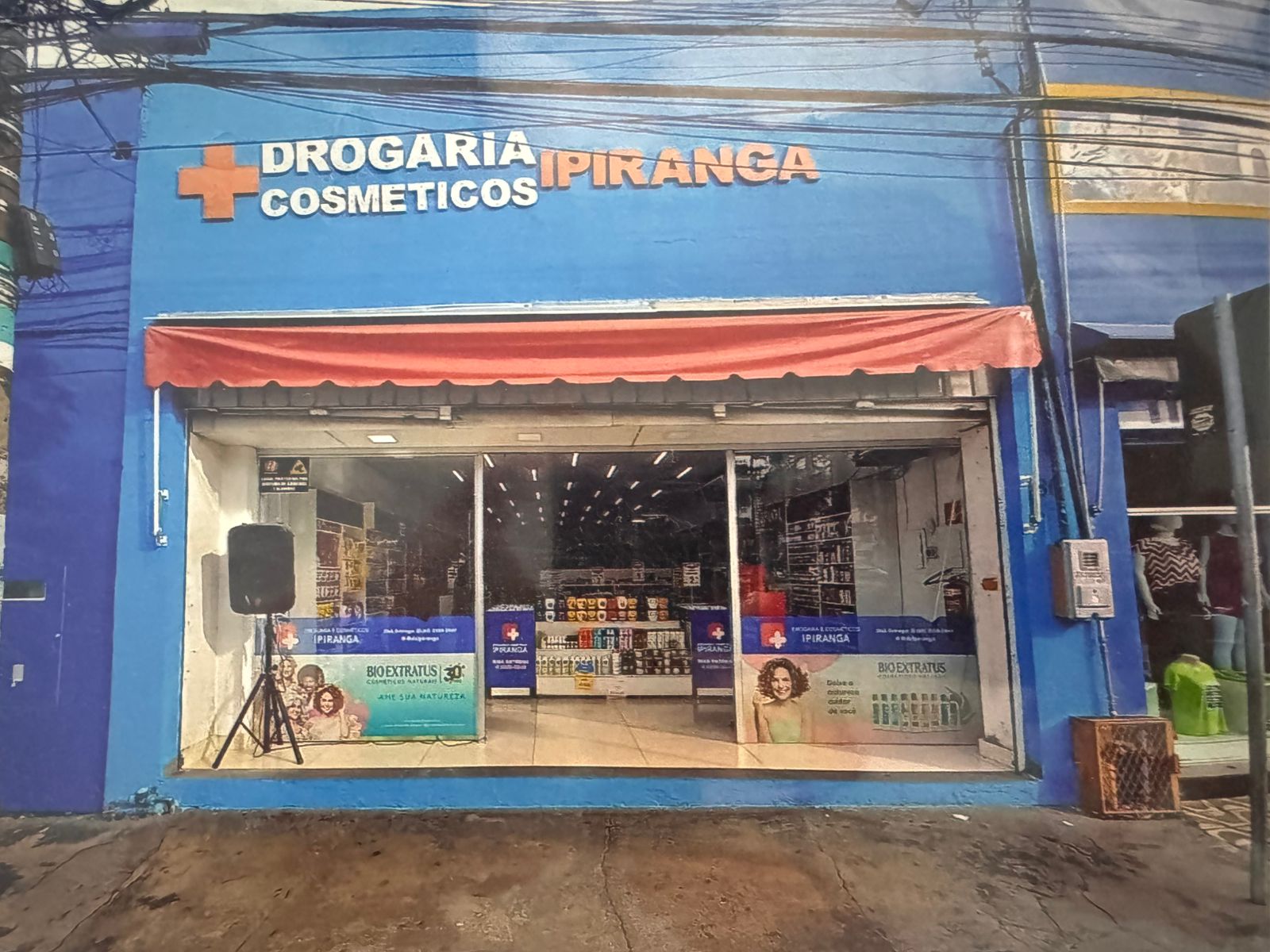 Fachada da loja