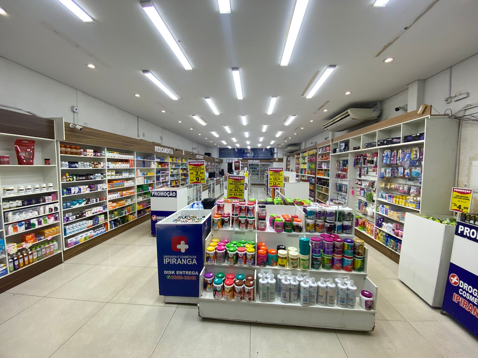 Seção de medicamentos